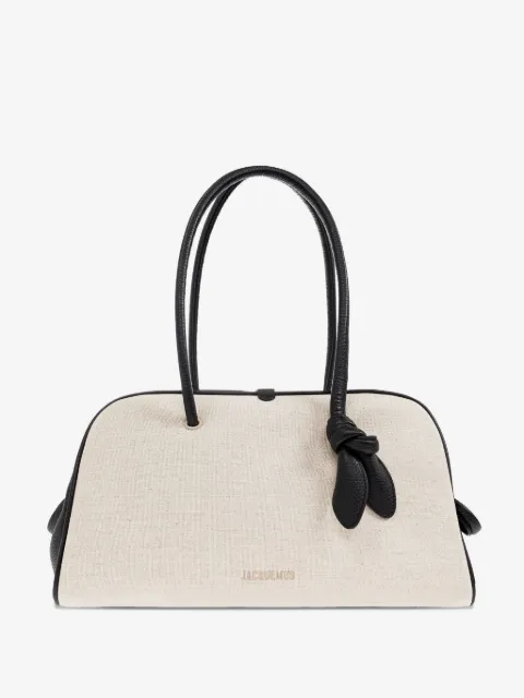 Jacquemus Le Turismo linen tote bag