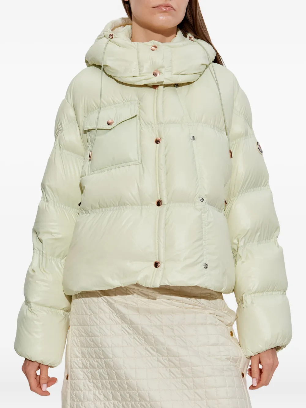 Moncler Erea donsjack Groen