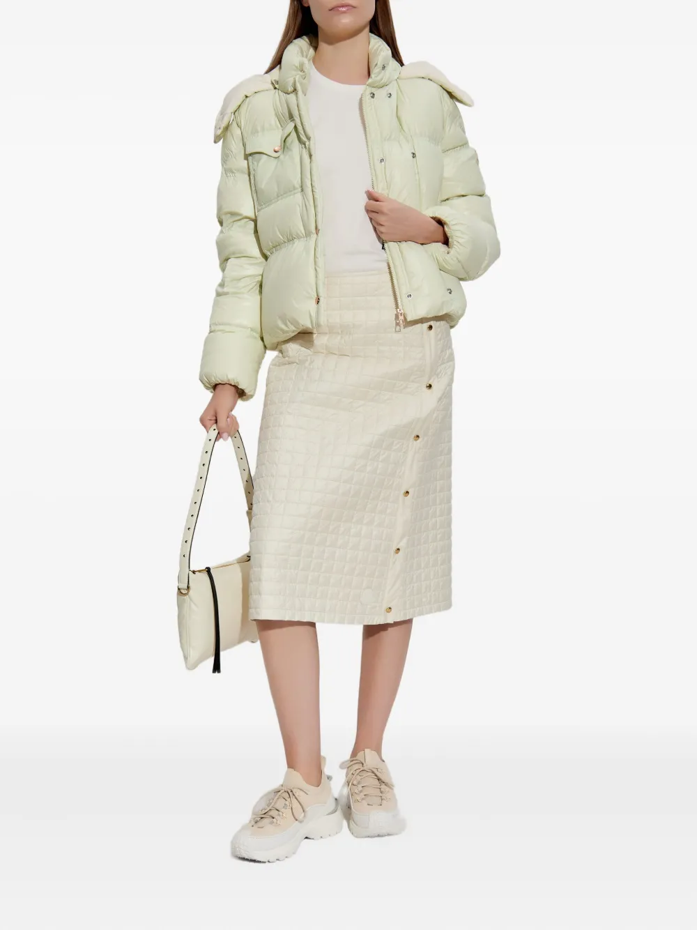 Moncler Erea donsjack Groen