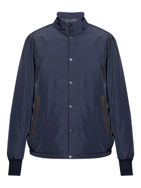 Moncler Lanques Down Jacket Blue FARFETCH JO