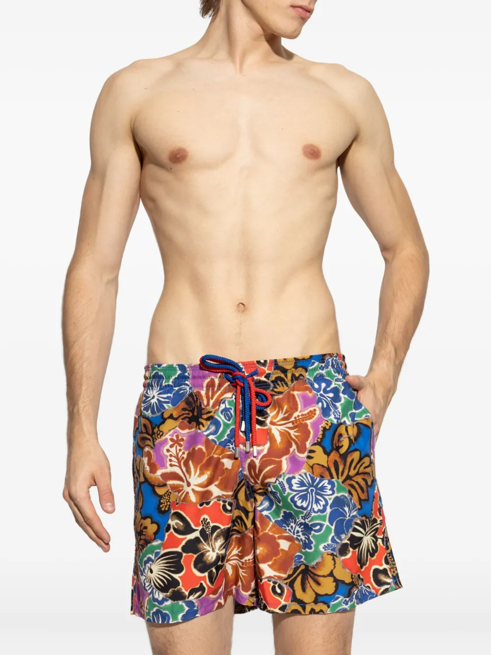 Palm Angels x Vilebrequin zwembroek met bloemenprint Veelkleurig