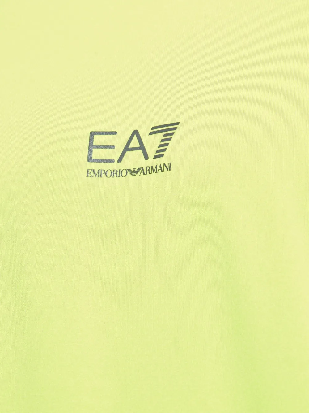 Ea7 Emporio Armani T-shirt met logoprint Groen