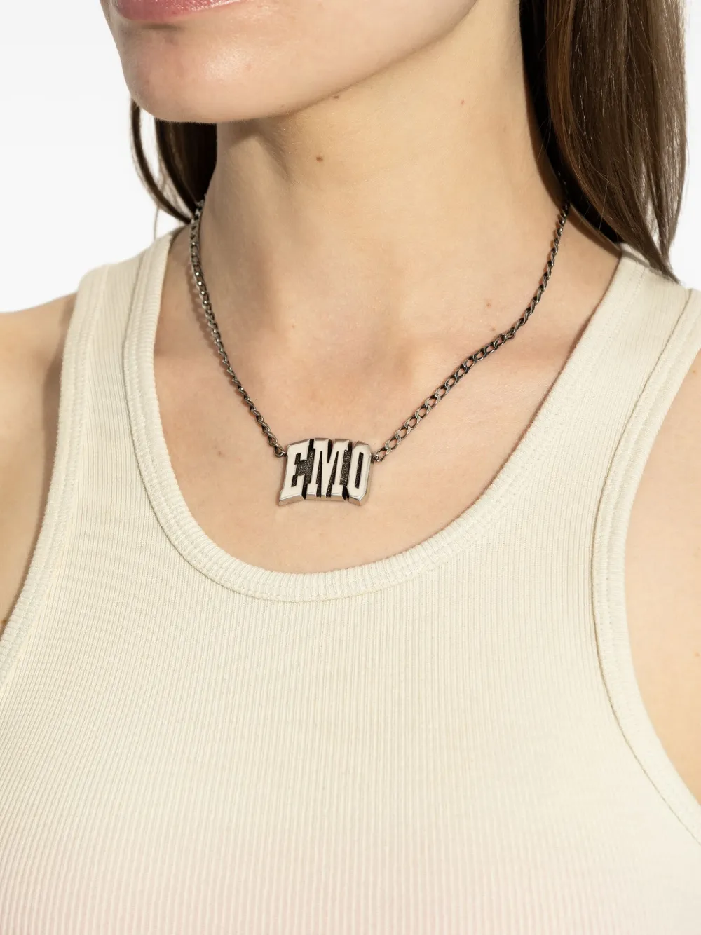 Balenciaga emo pendant necklace | Women | Image 2