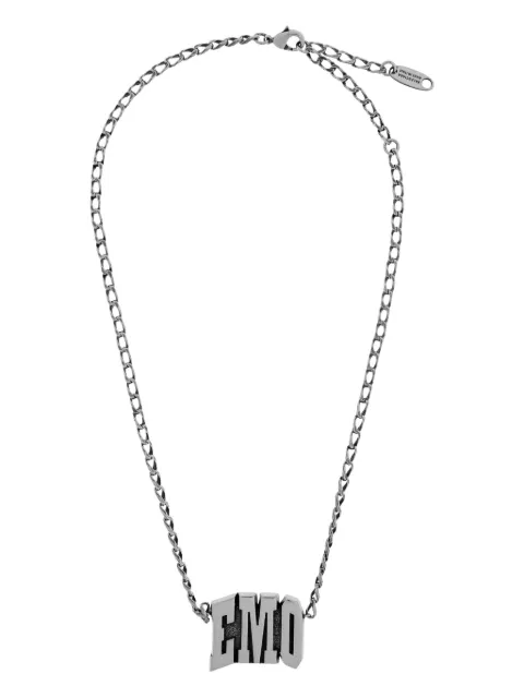 Balenciaga emo pendant necklace