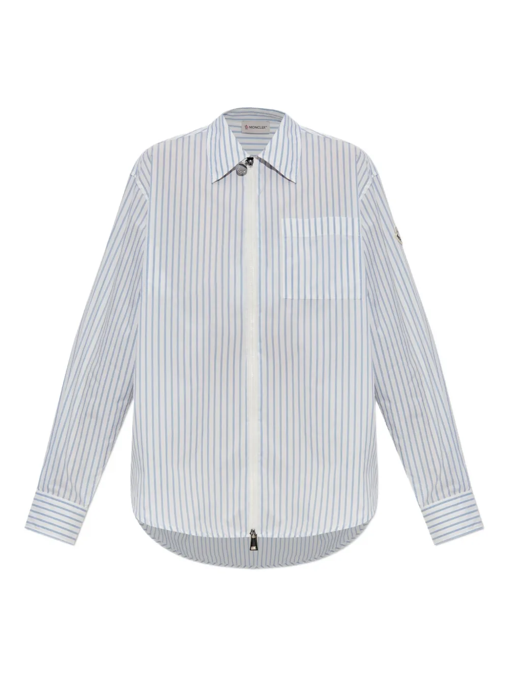 Moncler Gestreepte blouse Wit