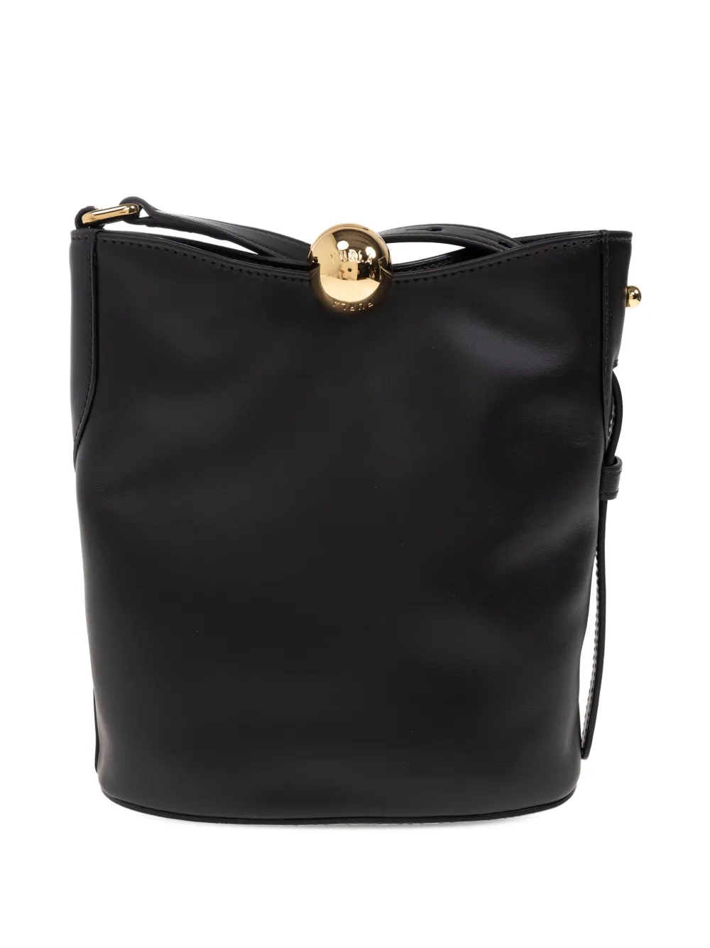 Furla mini Sfera Soft shoulder bag Zwart