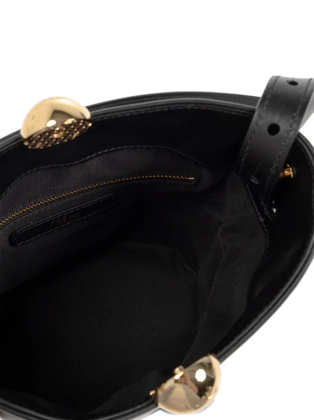 Furla mini Sfera Soft shoulder bag Zwart