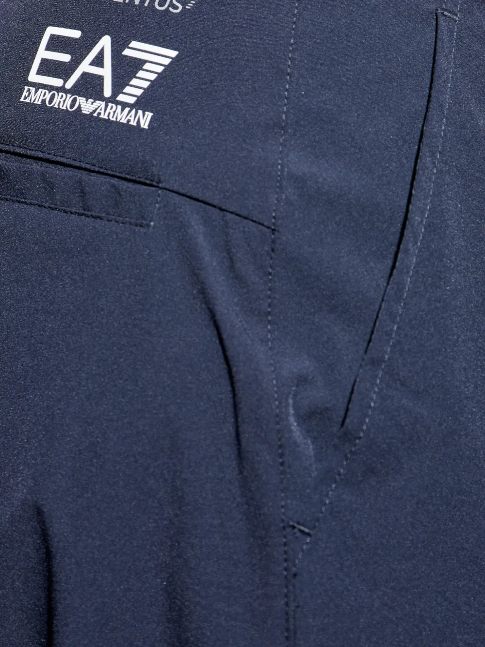 Ea7 Emporio Armani Broek met toelopende pijpen Blauw