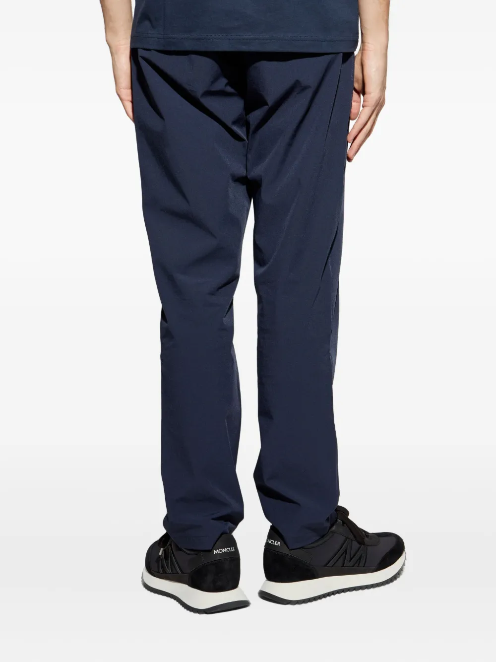 Ea7 Emporio Armani Broek met toelopende pijpen Blauw