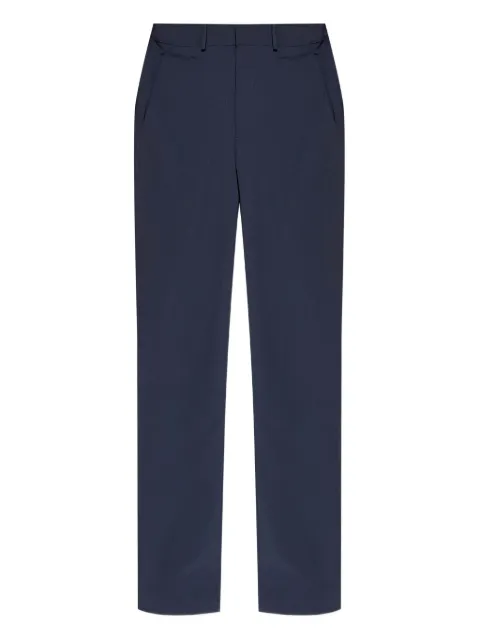 Ea7 Emporio Armani logo-print tapered trousers