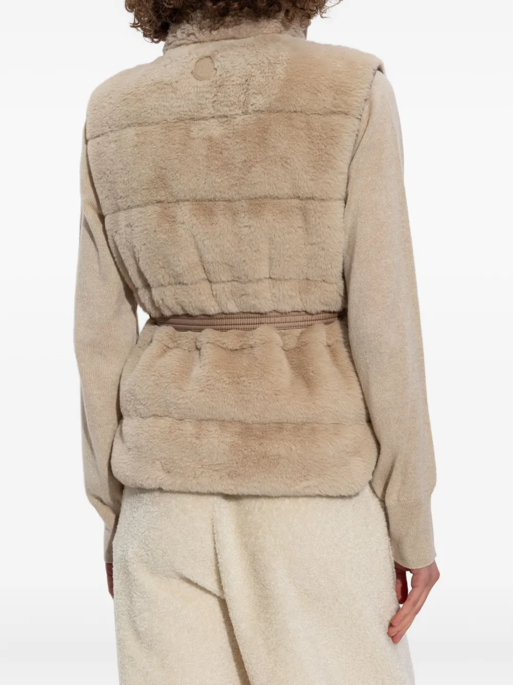 Moncler Joui gilet Beige