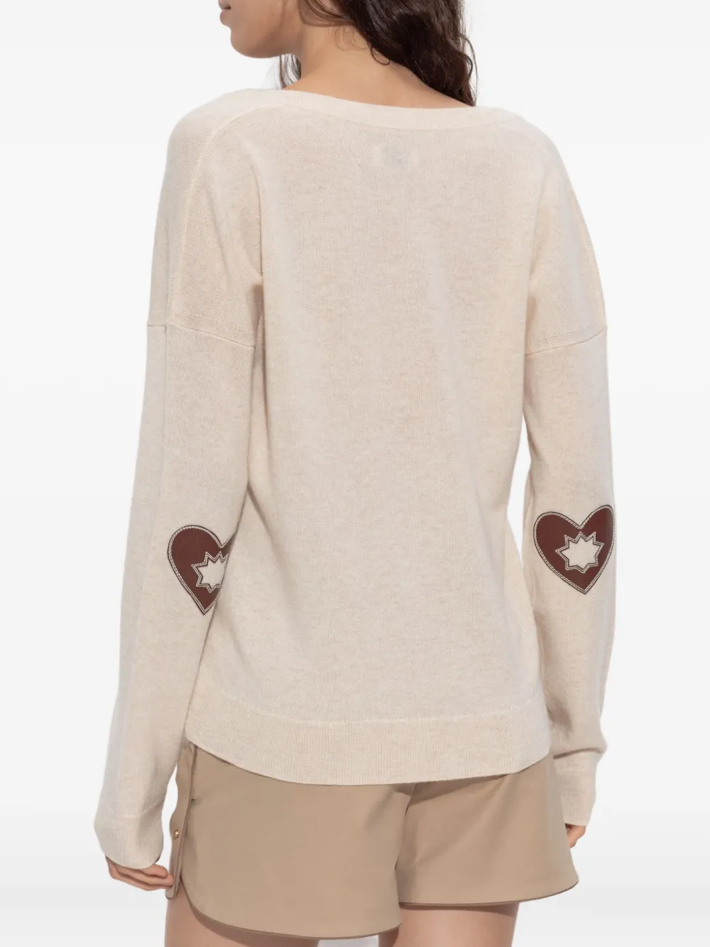 Zadig&Voltaire Trui met V-hals Beige