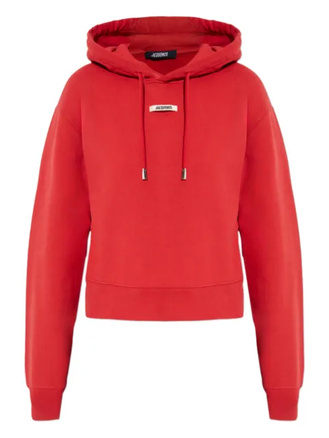 Jacquemus Hoodie mit Logo-Patch