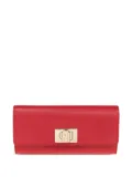 Furla 1927 lock-detail leather wallet - Red