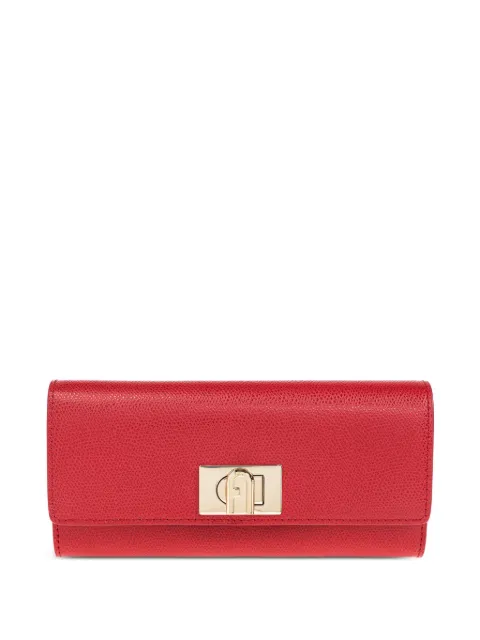 Furla 1927 lock-detail leather wallet