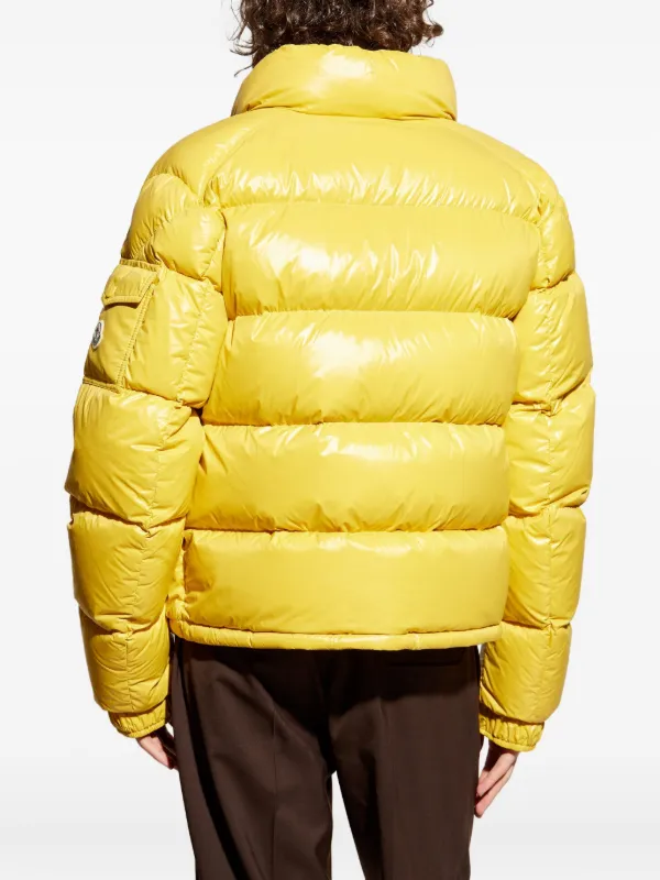 Moncler Levitha Padded Jacket | Yellow | FARFETCH