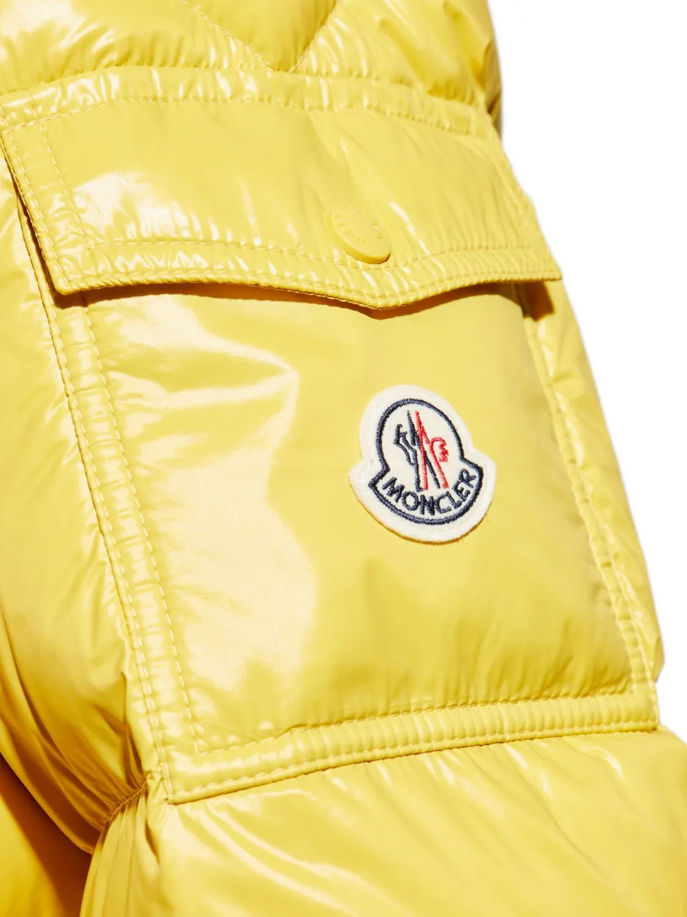 Moncler Levitha gewatteerd jack Geel