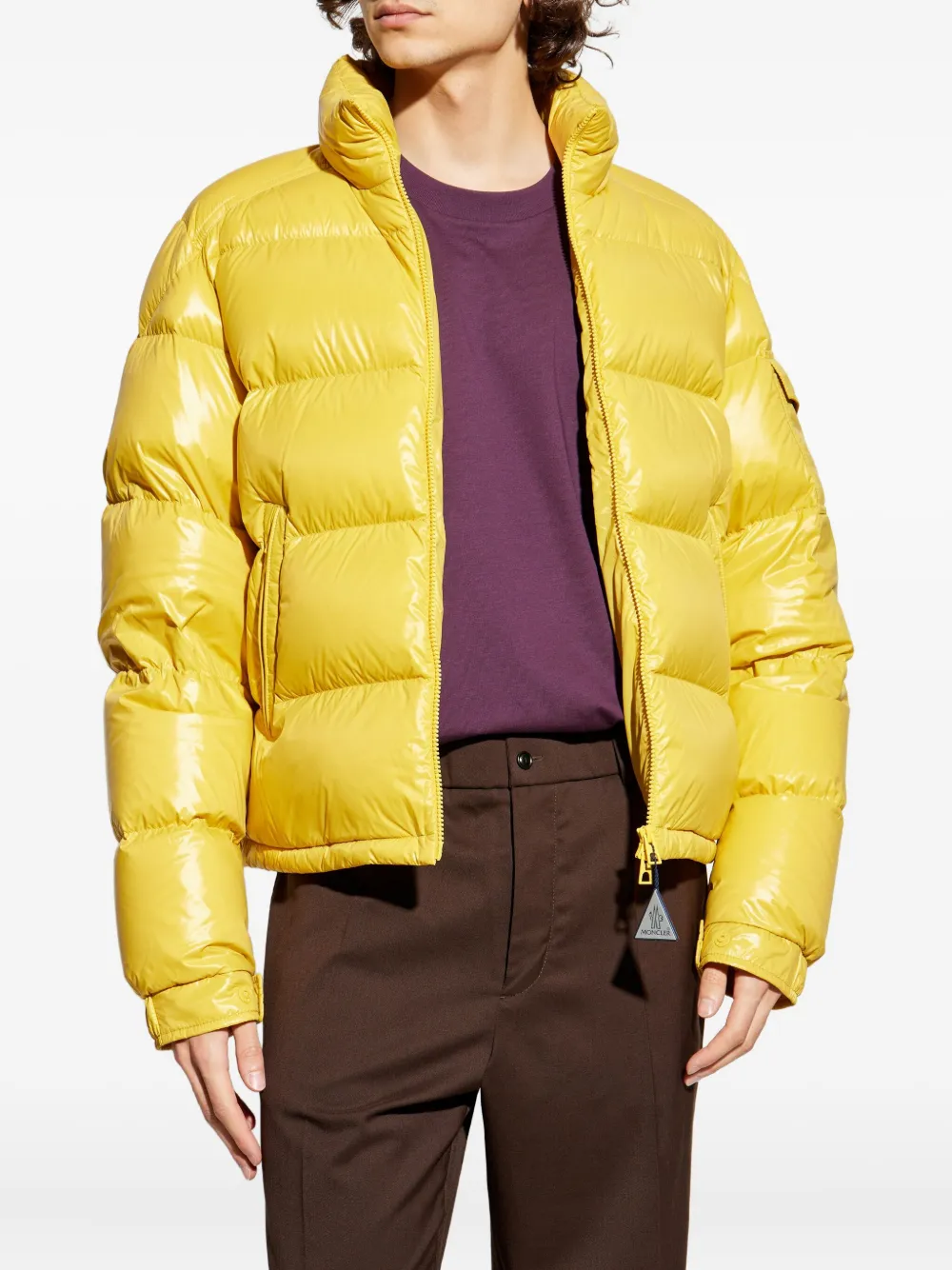 Moncler Levitha gewatteerd jack Geel