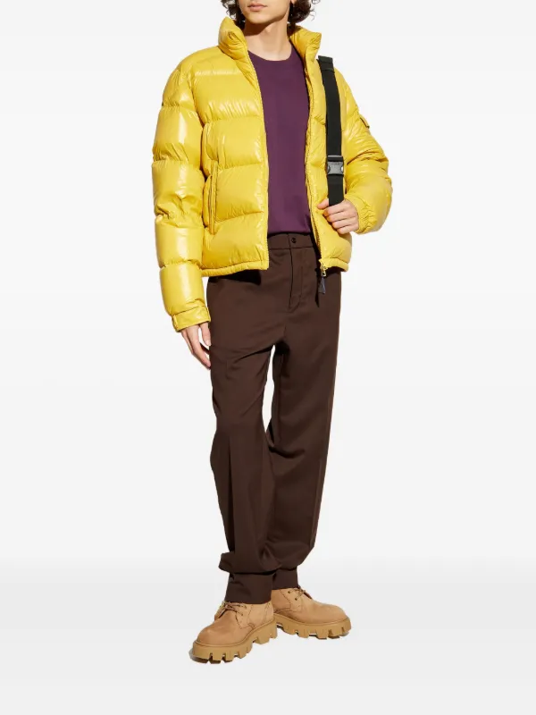 Moncler Levitha Padded Jacket | Yellow | FARFETCH SA