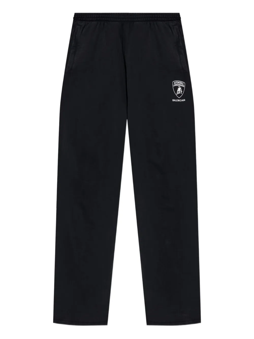 Balenciaga x Automonbili lamborghini trainingsbroek met logoprint Zwart