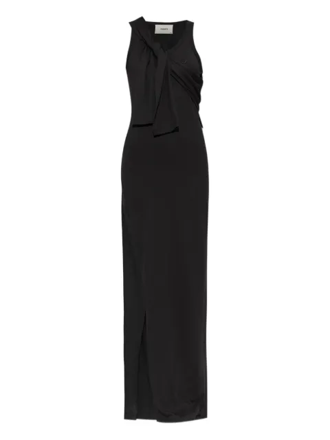 Coperni knot-detail side-split maxi dress
