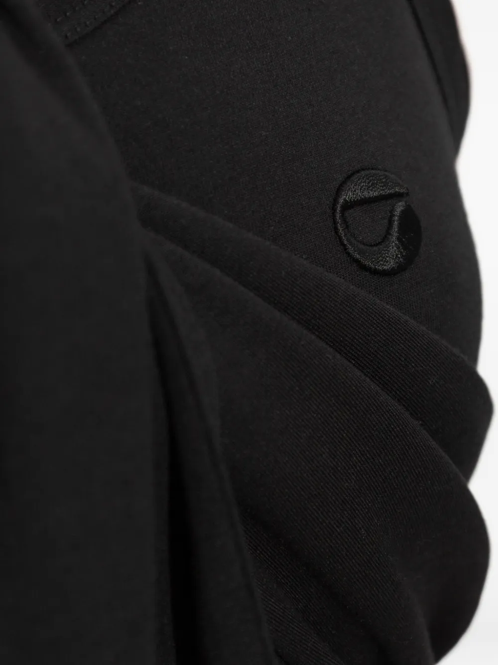 Coperni Maxi-jurk met geknoopt detail en zijsplit Zwart