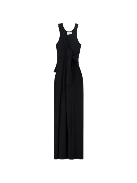 Coperni vestido largo con detalle de nudo