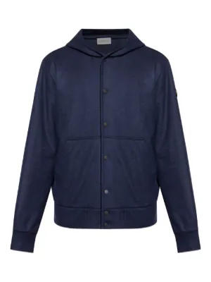 Moncler ジップアップ カーディガン | グレー | FARFETCH JP
