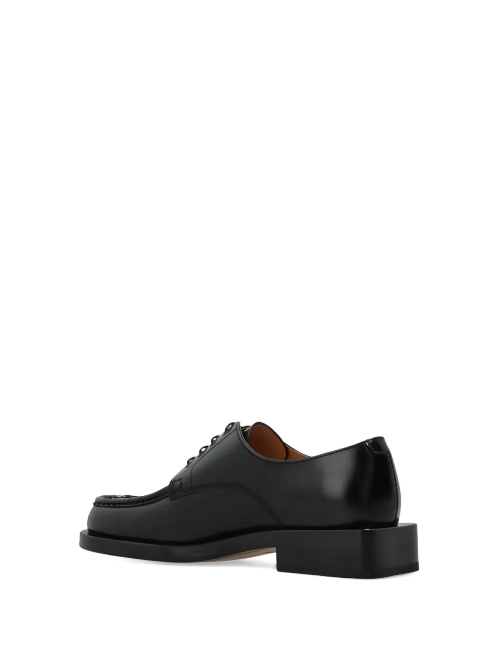 Jacquemus Leren veterschoenen Zwart