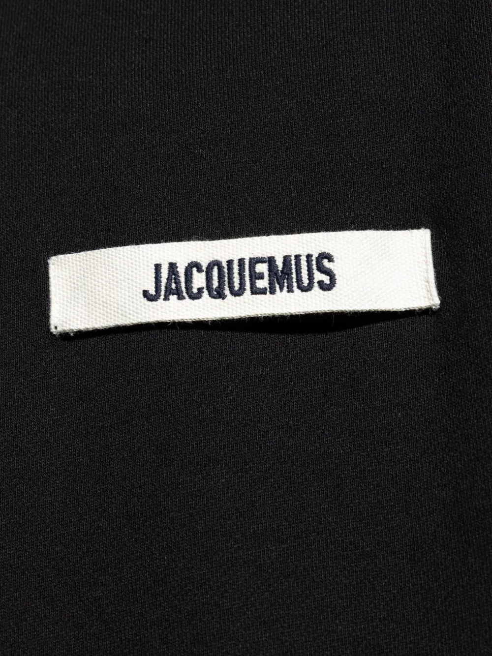 Jacquemus Katoenen hoodie Zwart