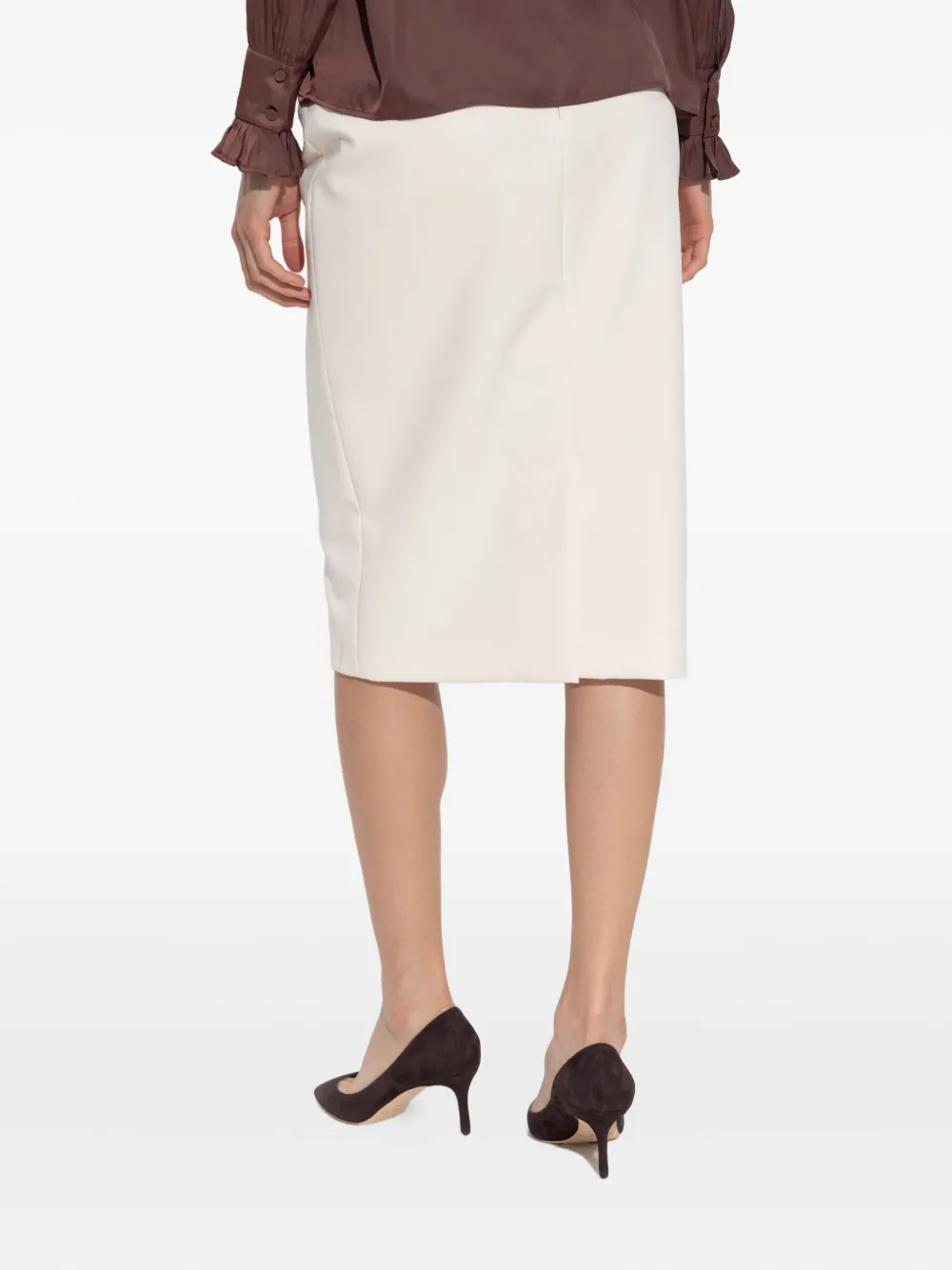 Max Mara Flash kokerrok Beige