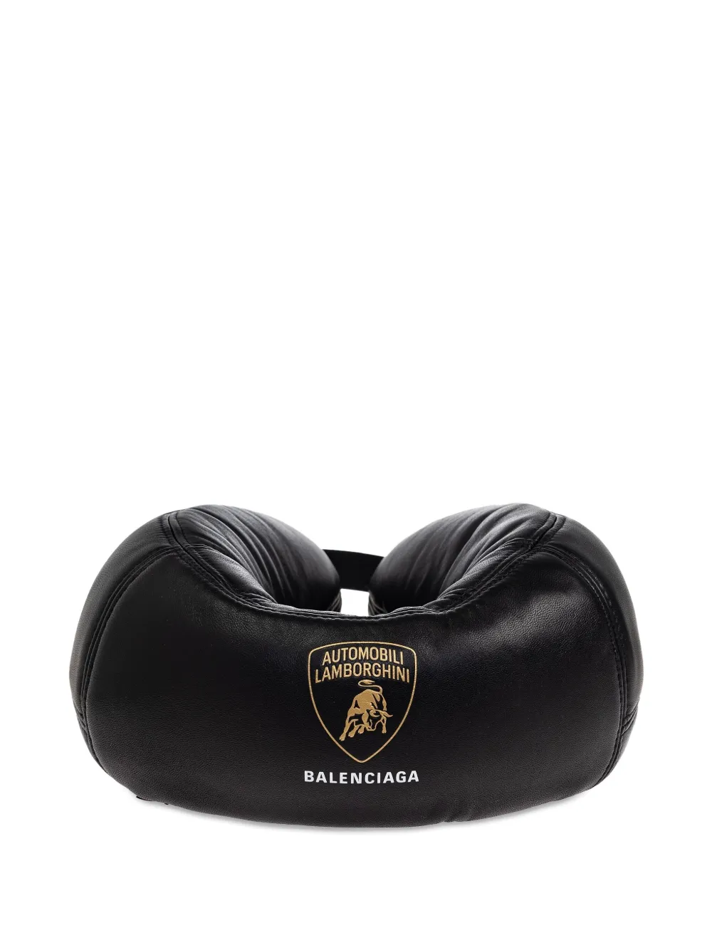 Balenciaga x Automobili Lamborghini travel neck pillow Zwart