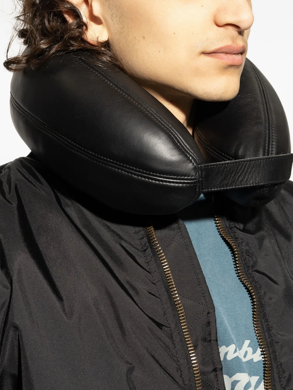 Balenciaga x Automobili Lamborghini travel neck pillow Zwart