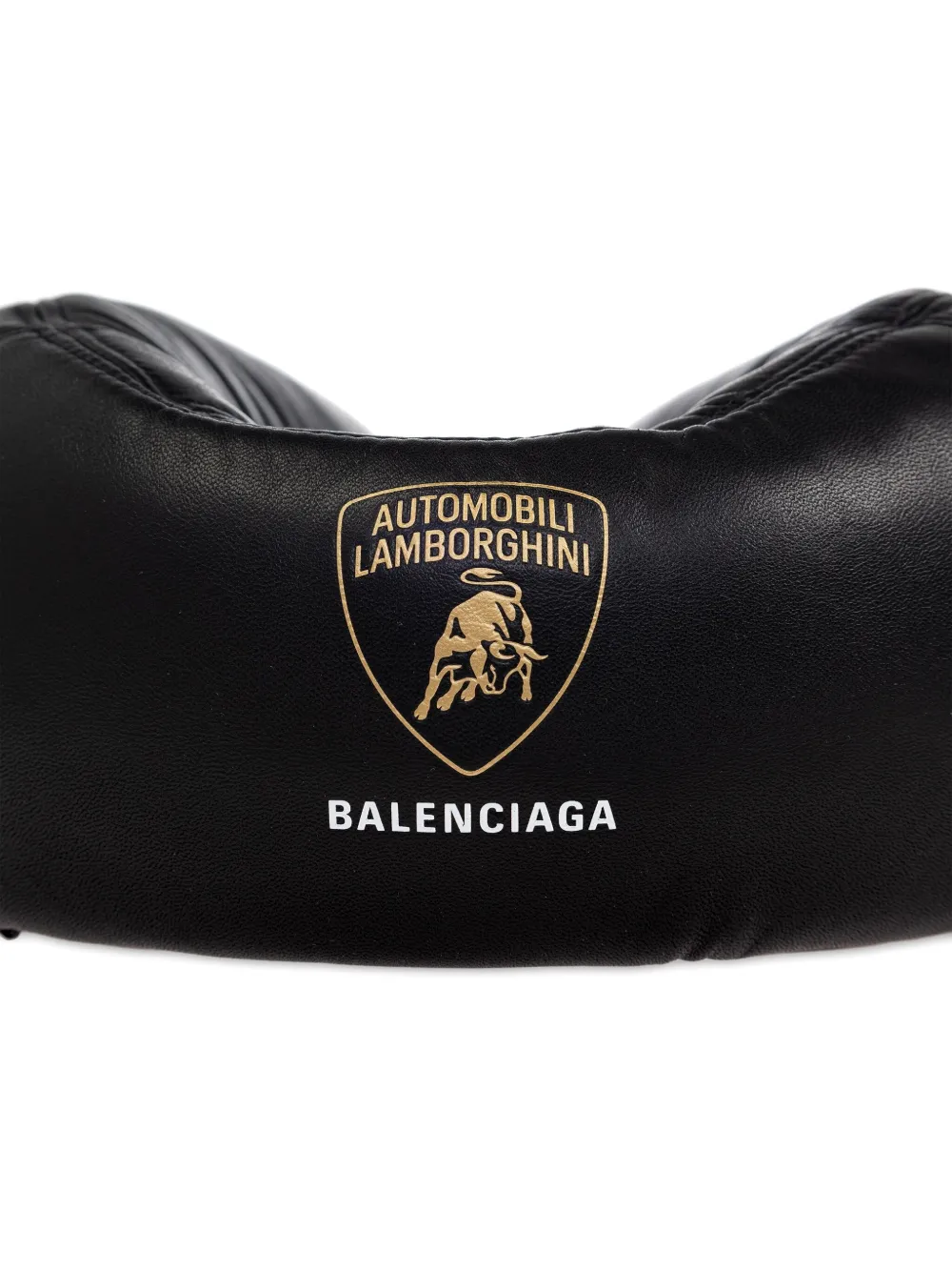 Balenciaga x Automobili Lamborghini travel neck pillow Zwart