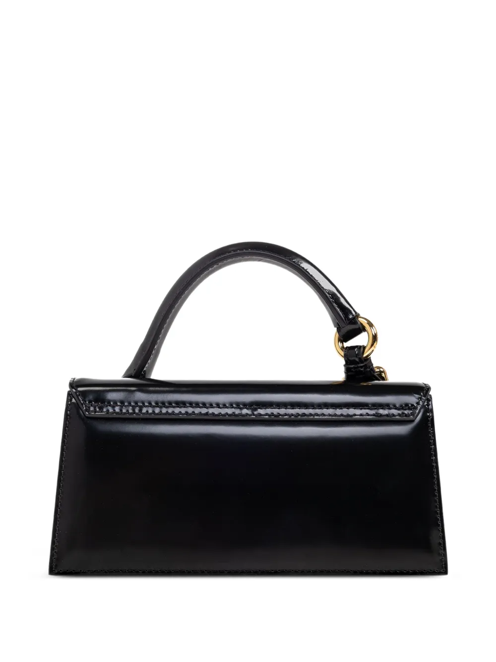 Jacquemus The Elongated Chiquito leren shopper Zwart