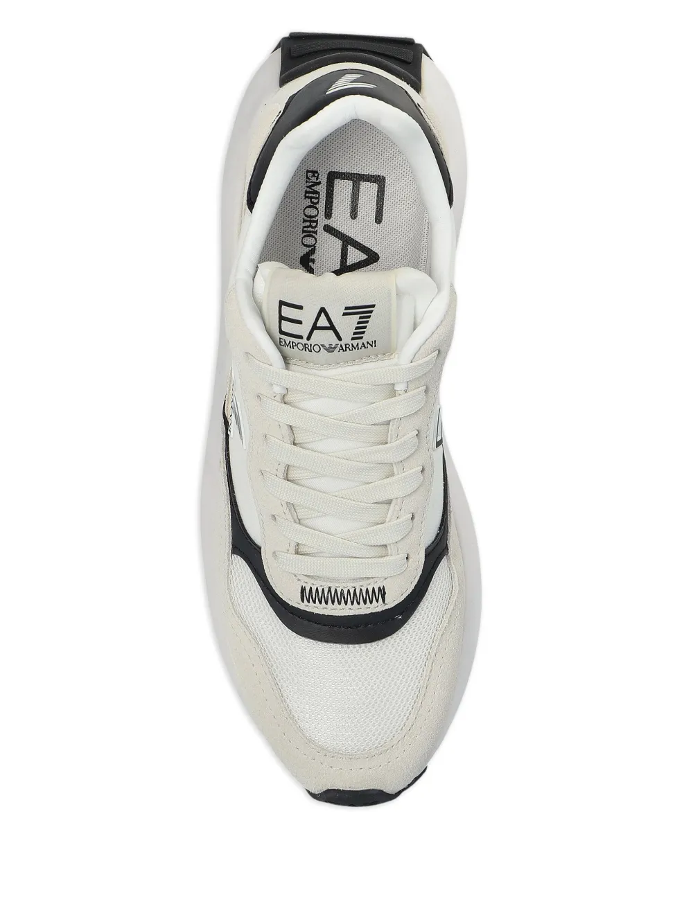 Ea7 Emporio Armani logo-patch sneakers White