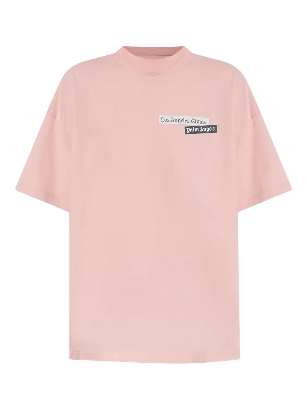 Palm Angels T-shirt met print Roze