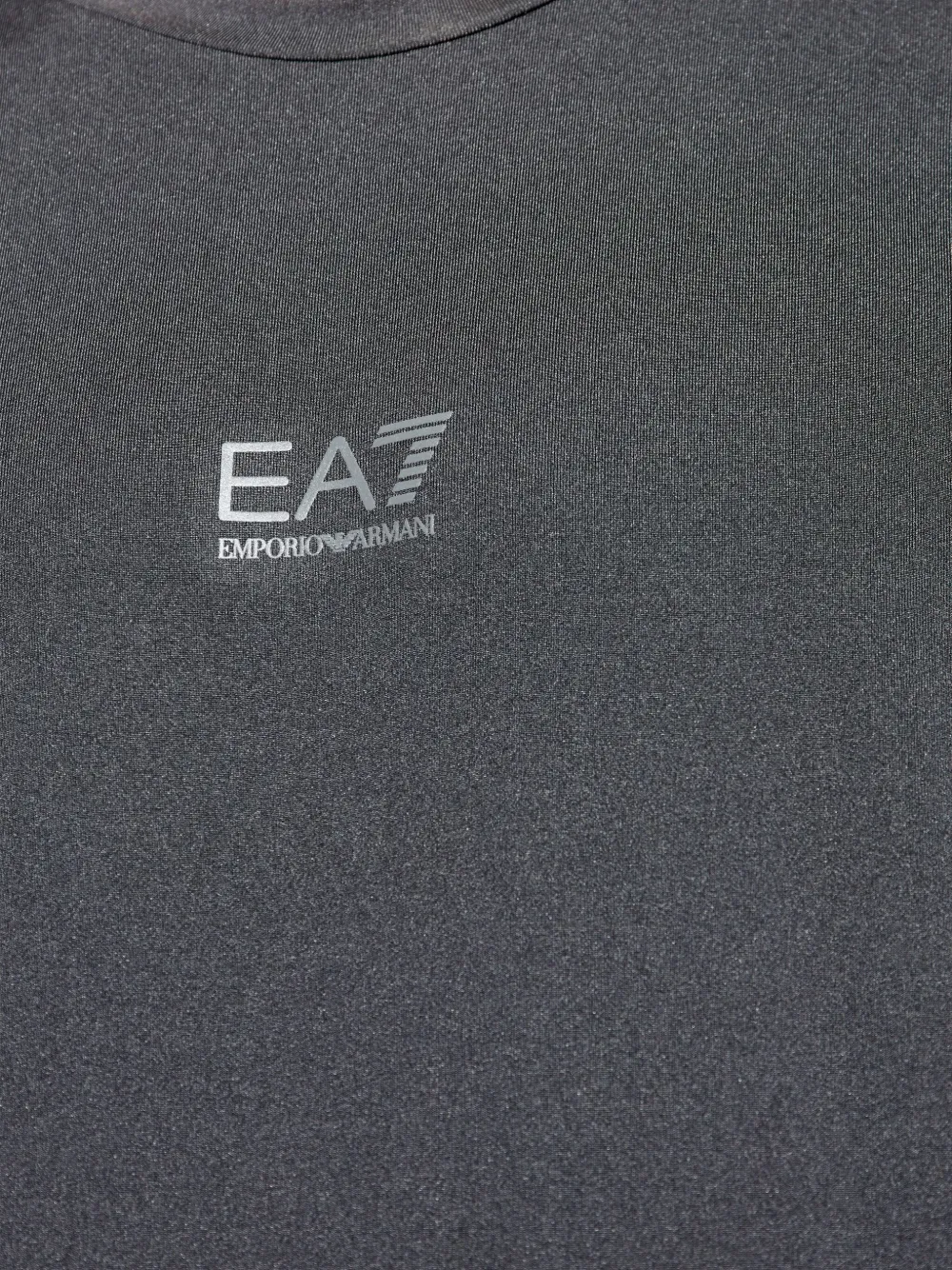 Ea7 Emporio Armani T-shirt met logoprint Zwart