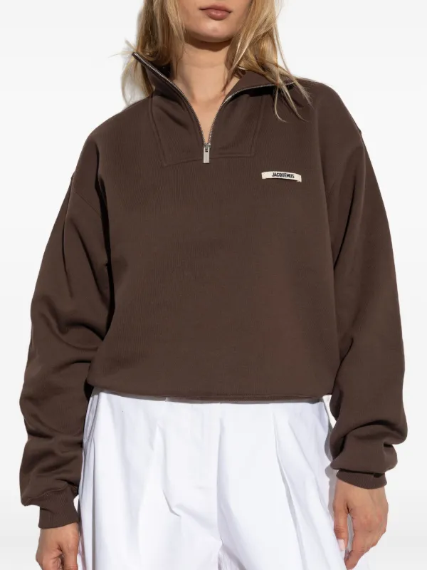 トップス JACQUEMUS 22SS Zipped Rib Scuba Knit Jacquemus 