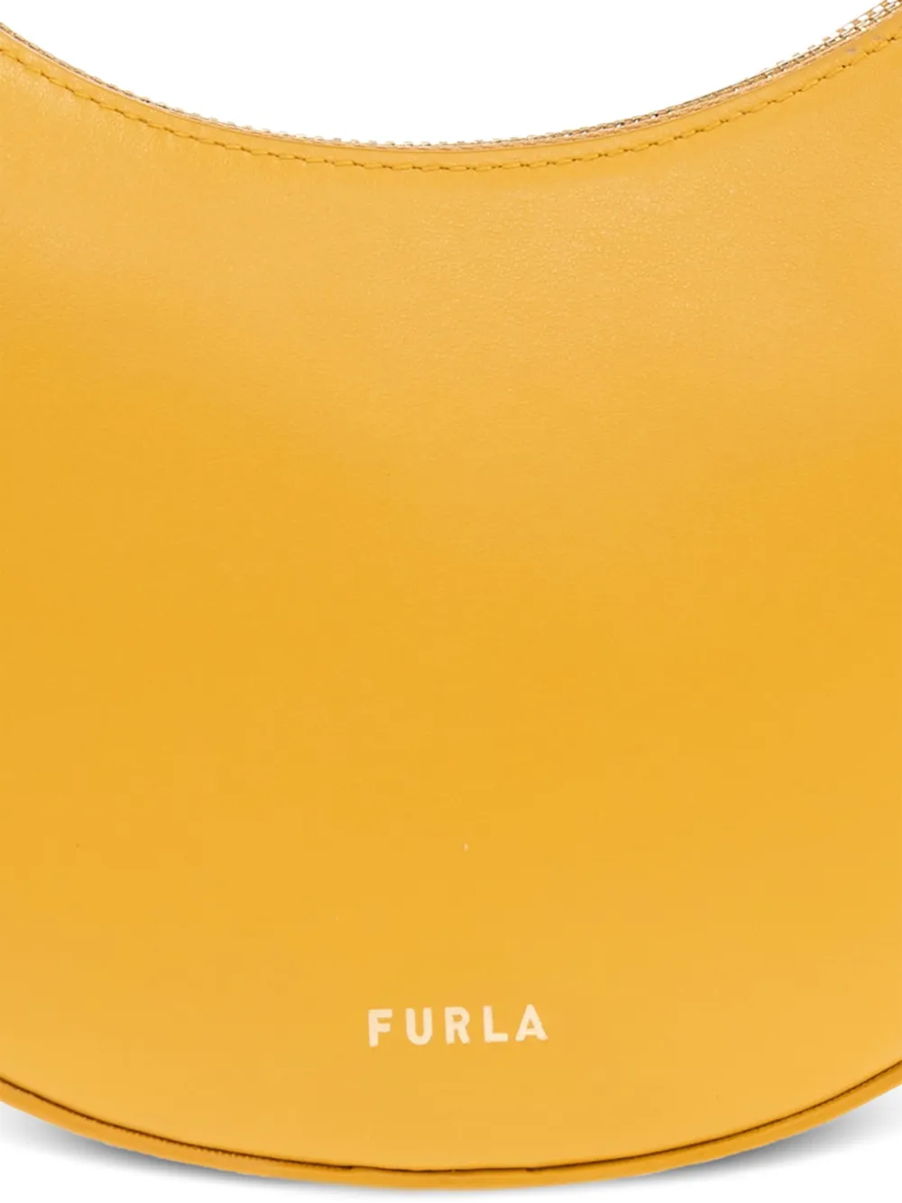 Furla mini Delizia tote bag Geel