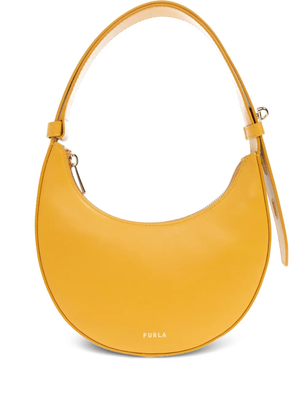 Furla mini Delizia tote bag Geel