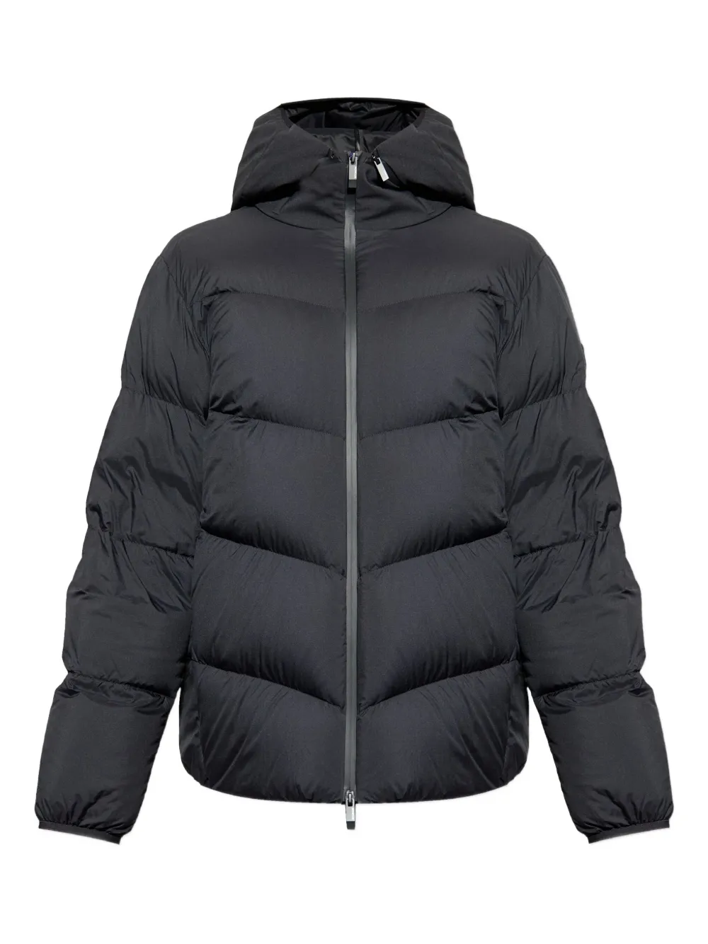 Moncler Forez hooded puffer jacket Zwart