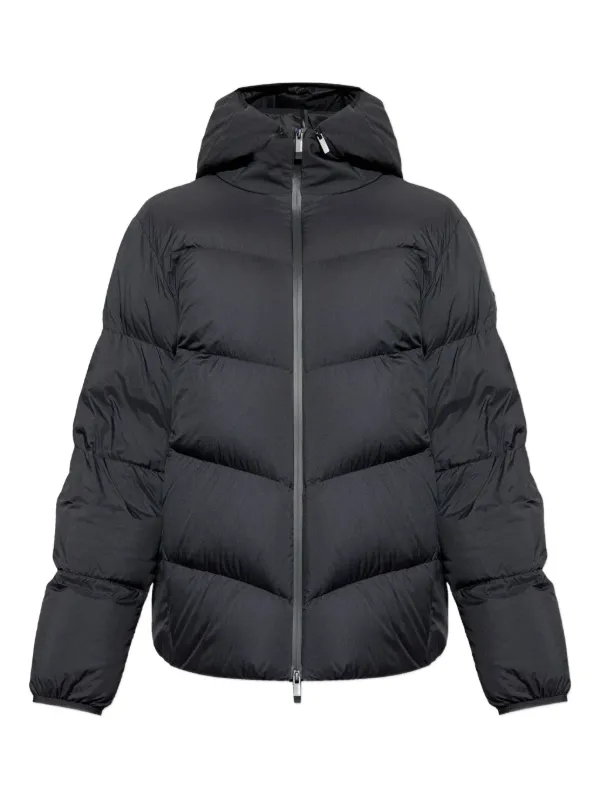 Moncler Forez フーデッド パデッドジャケット | ブラック