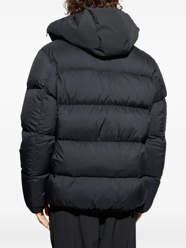 MONCLER パデッドジャケット　L Moncler フーデッド パデッドジャケット | ブラック | FARFETCH JP
