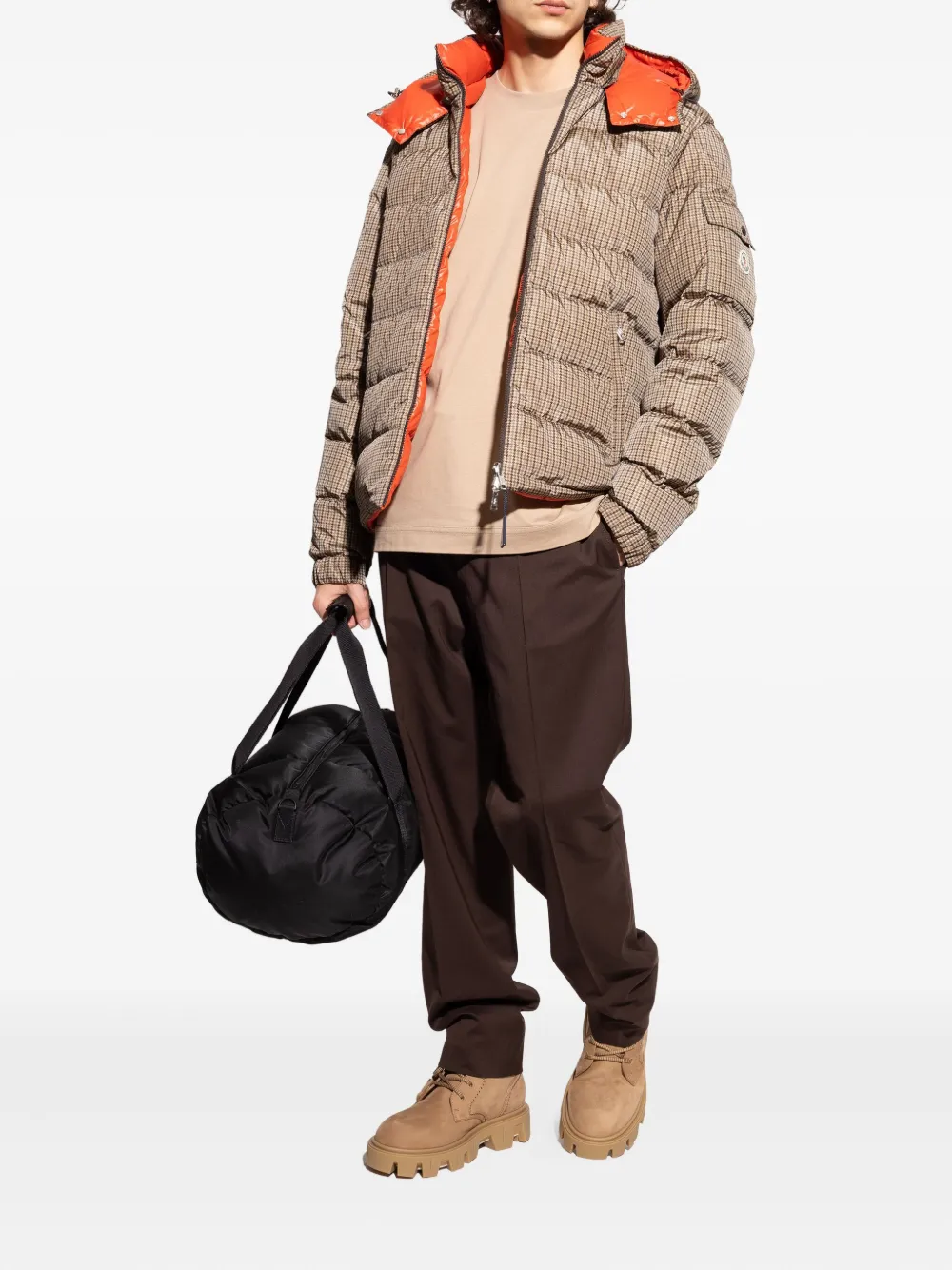 Moncler Peak City boots Neutrals