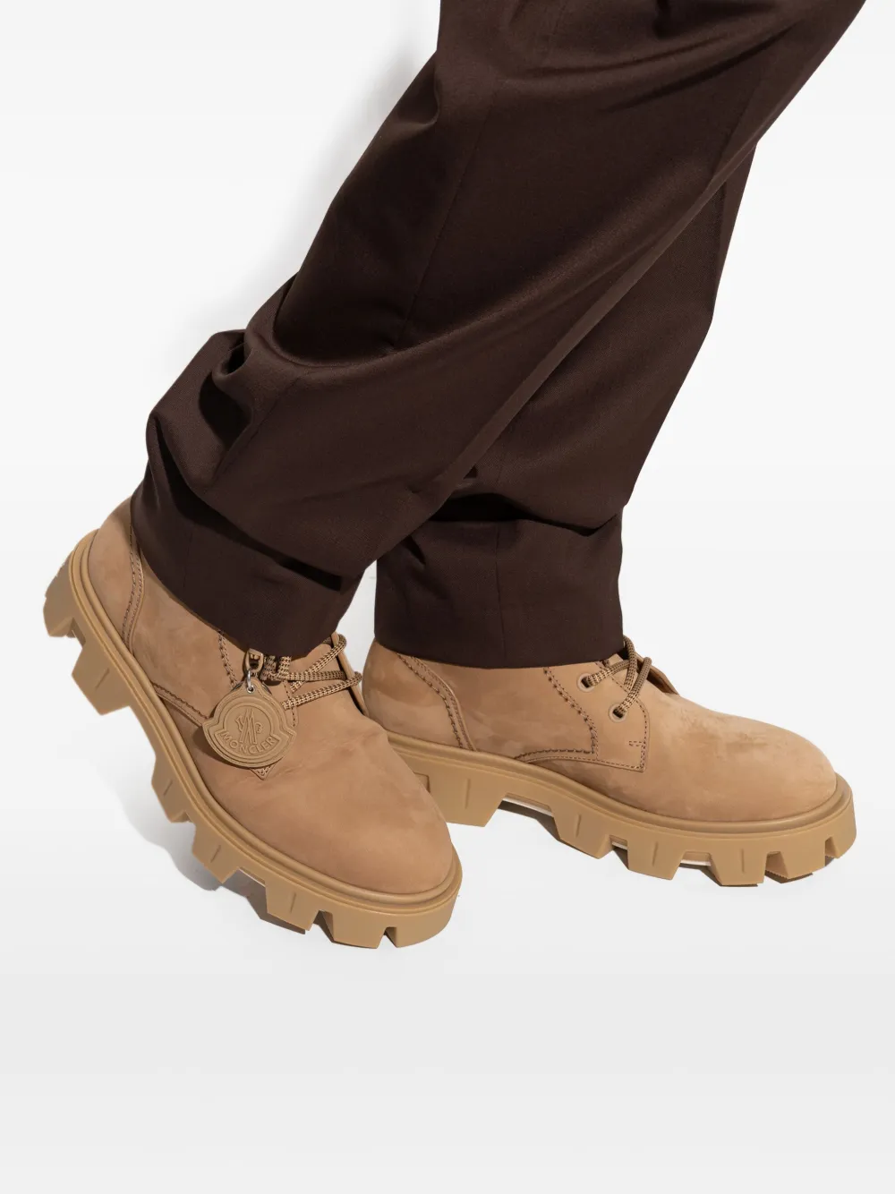 Moncler Peak City boots Neutrals