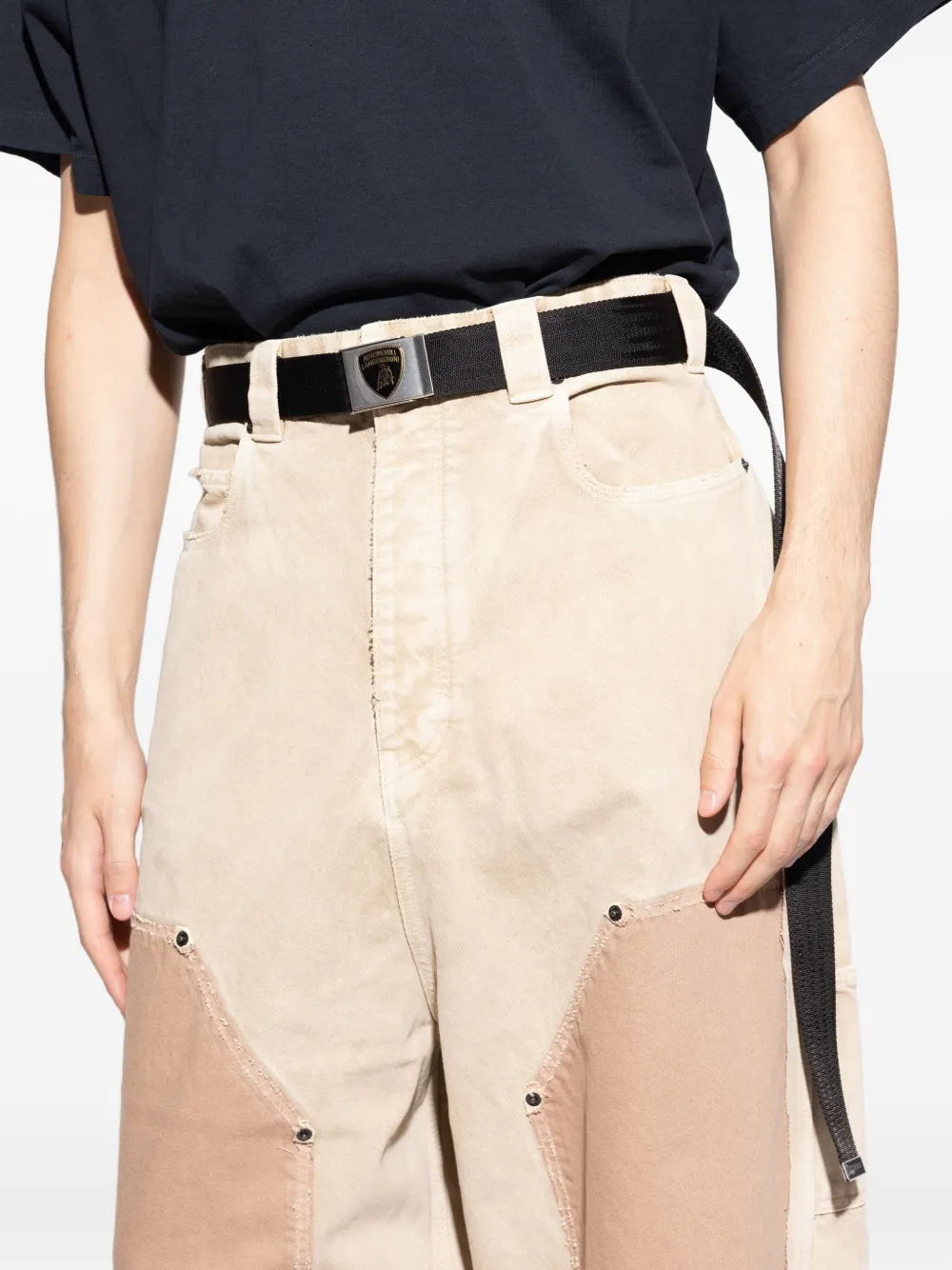 Balenciaga x Automobili Lamborghini Skater belt Zwart