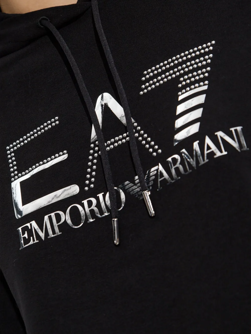 Ea7 Emporio Armani Trainingspak met logo Zwart