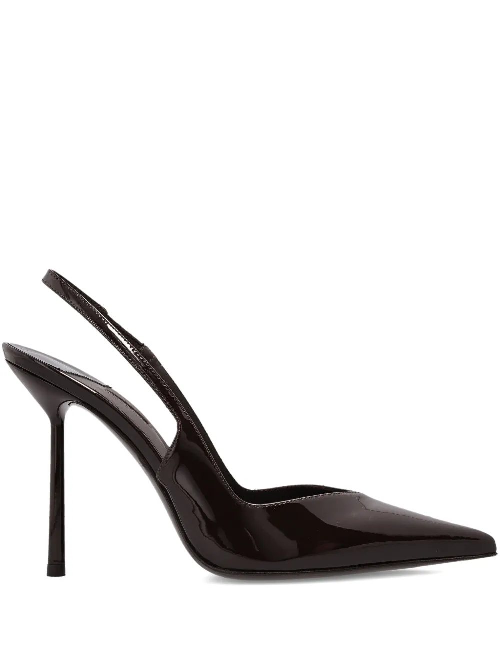 Le Silla 100mm Vivienne pumps Brown