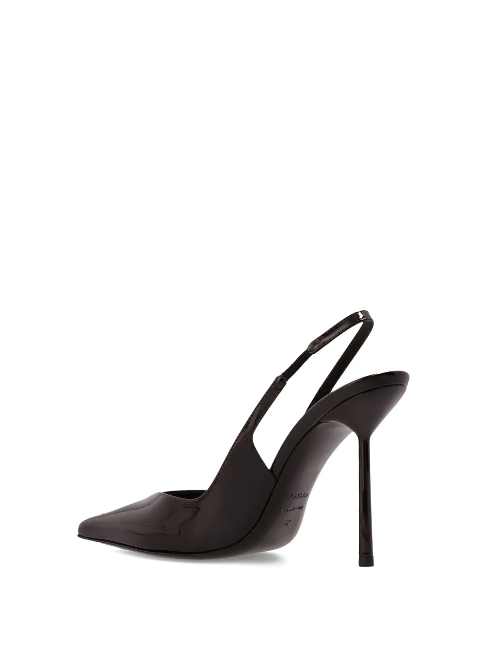 Le Silla 100mm Vivienne pumps Brown